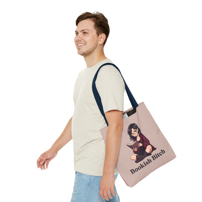 Bookish Bitch Tote Bag — Cute Reading Girl Literary Tote
