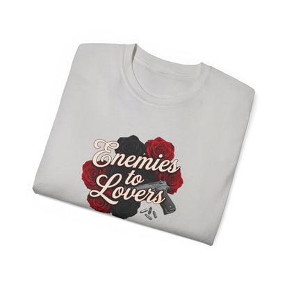 Enemies to Lovers Tee — Romantic Rose Graphic Shirt