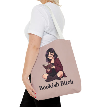 Bookish Bitch Tote Bag — Cute Reading Girl Literary Tote