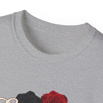 Enemies to Lovers Tee — Romantic Rose Graphic Shirt