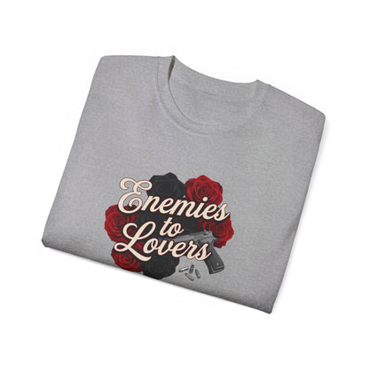 Enemies to Lovers Tee — Romantic Rose Graphic Shirt