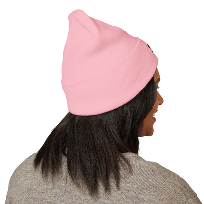 Embroidered 'Good Girls Read Bad Books' Cuffed Beanie
