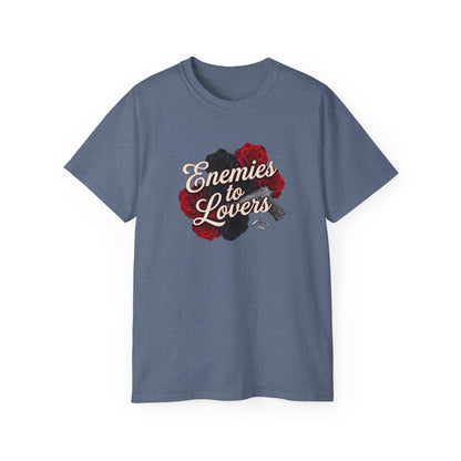 Enemies to Lovers Tee — Romantic Rose Graphic Shirt