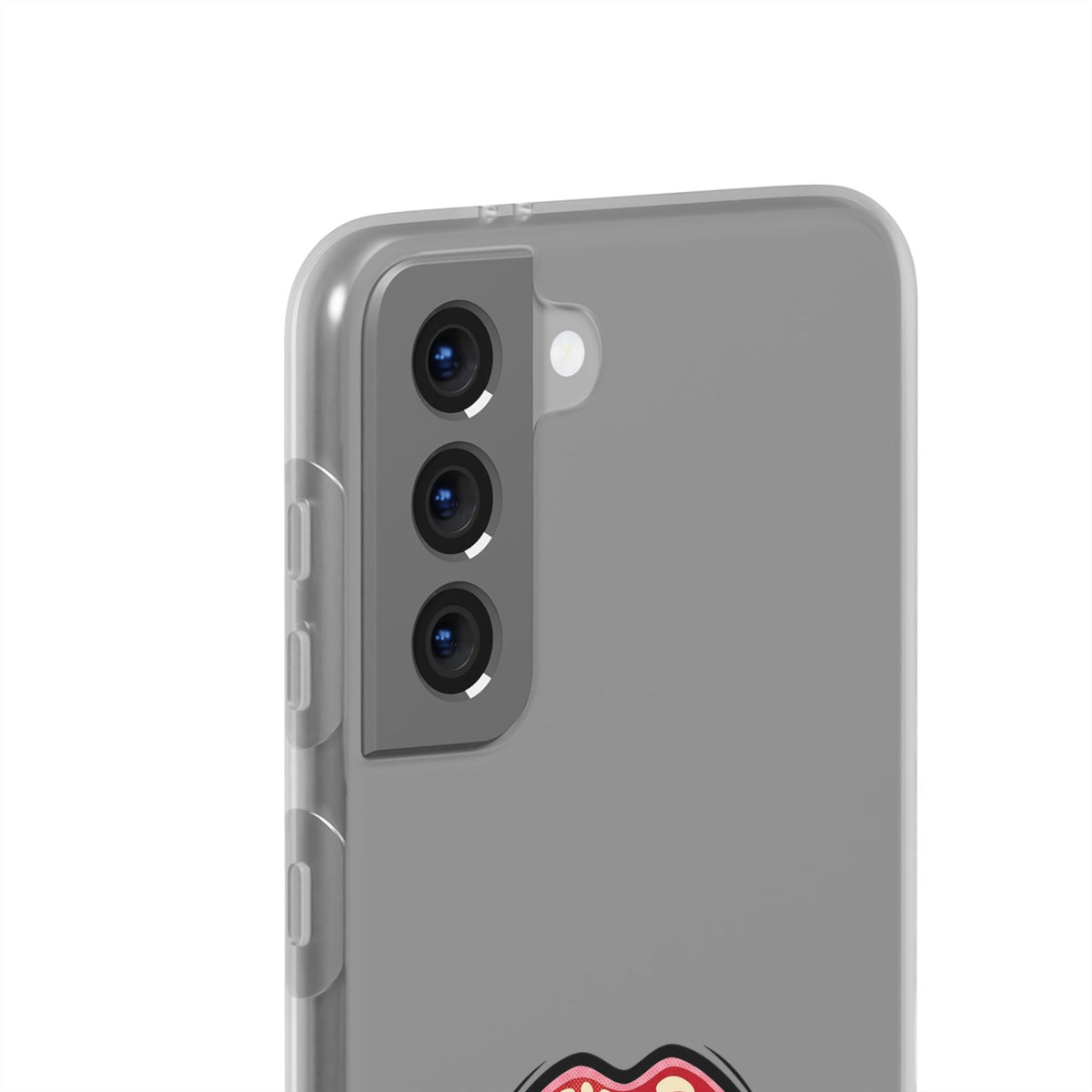 Phone Case — 'Good Girls Read Bad Books' Red Lips Slim Flexi Case