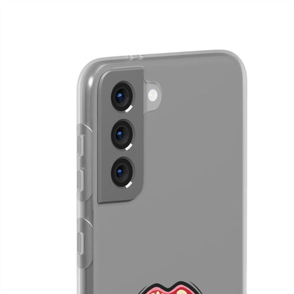 Phone Case — 'Good Girls Read Bad Books' Red Lips Slim Flexi Case