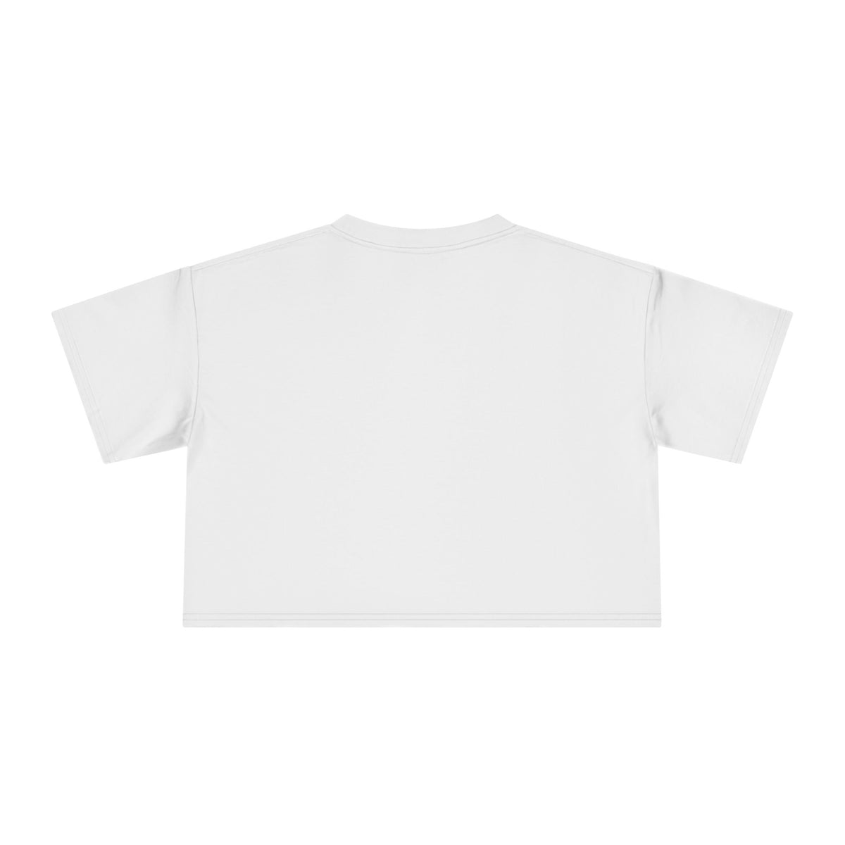 Crop Tee — "Good Girls Read Bad Books" Red Lips Graphic