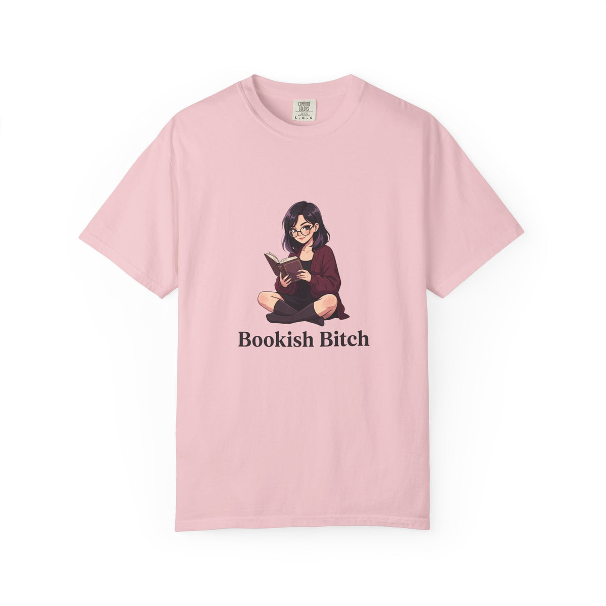 Bookish Bitch T-Shirt — Cute Reading Girl Graphic Tee for Book Lovers