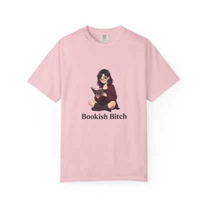 Bookish Bitch T-Shirt — Cute Reading Girl Graphic Tee for Book Lovers