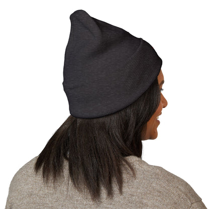 Embroidered 'Good Girls Read Bad Books' Cuffed Beanie
