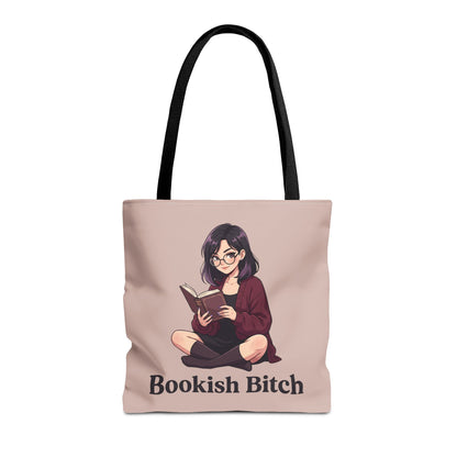 Bookish Bitch Tote Bag — Cute Reading Girl Literary Tote