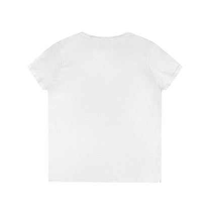 Morally Grey V-Neck Tee