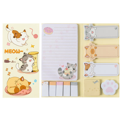 Xqumoi Let Me Read in Peace Dark Romance Sticky Notes Set - 550 Sheets Rose Skull Self-Stick Note Pads Dark Romance Book Lovers Gift Divider Tabs Bundle Writing Memo Pad for Teens Adults