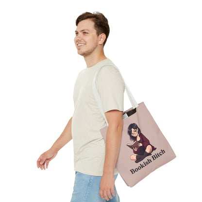 Bookish Bitch Tote Bag — Cute Reading Girl Literary Tote