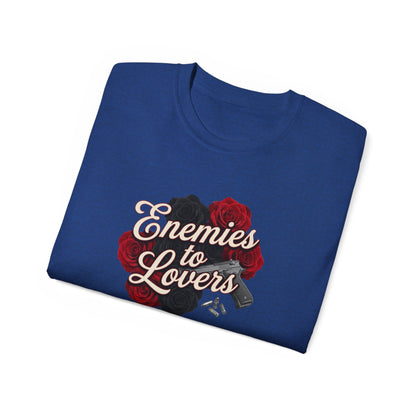 Enemies to Lovers Tee — Romantic Rose Graphic Shirt