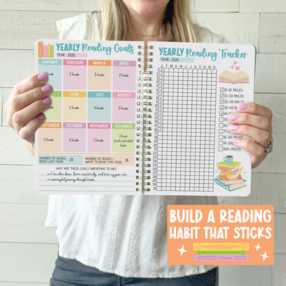 Reading Journal for Women - Book Journal Reading Log Spiral