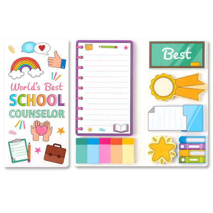 Xqumoi Let Me Read in Peace Dark Romance Sticky Notes Set - 550 Sheets Rose Skull Self-Stick Note Pads Dark Romance Book Lovers Gift Divider Tabs Bundle Writing Memo Pad for Teens Adults