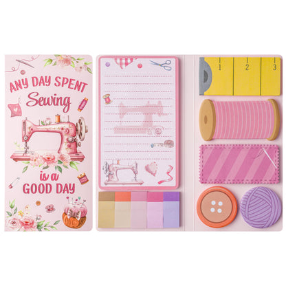 Xqumoi Let Me Read in Peace Dark Romance Sticky Notes Set - 550 Sheets Rose Skull Self-Stick Note Pads Dark Romance Book Lovers Gift Divider Tabs Bundle Writing Memo Pad for Teens Adults