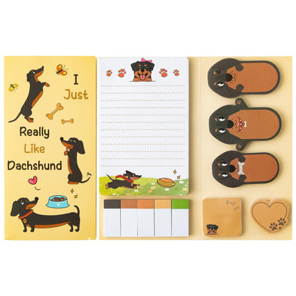 Xqumoi Let Me Read in Peace Dark Romance Sticky Notes Set - 550 Sheets Rose Skull Self-Stick Note Pads Dark Romance Book Lovers Gift Divider Tabs Bundle Writing Memo Pad for Teens Adults