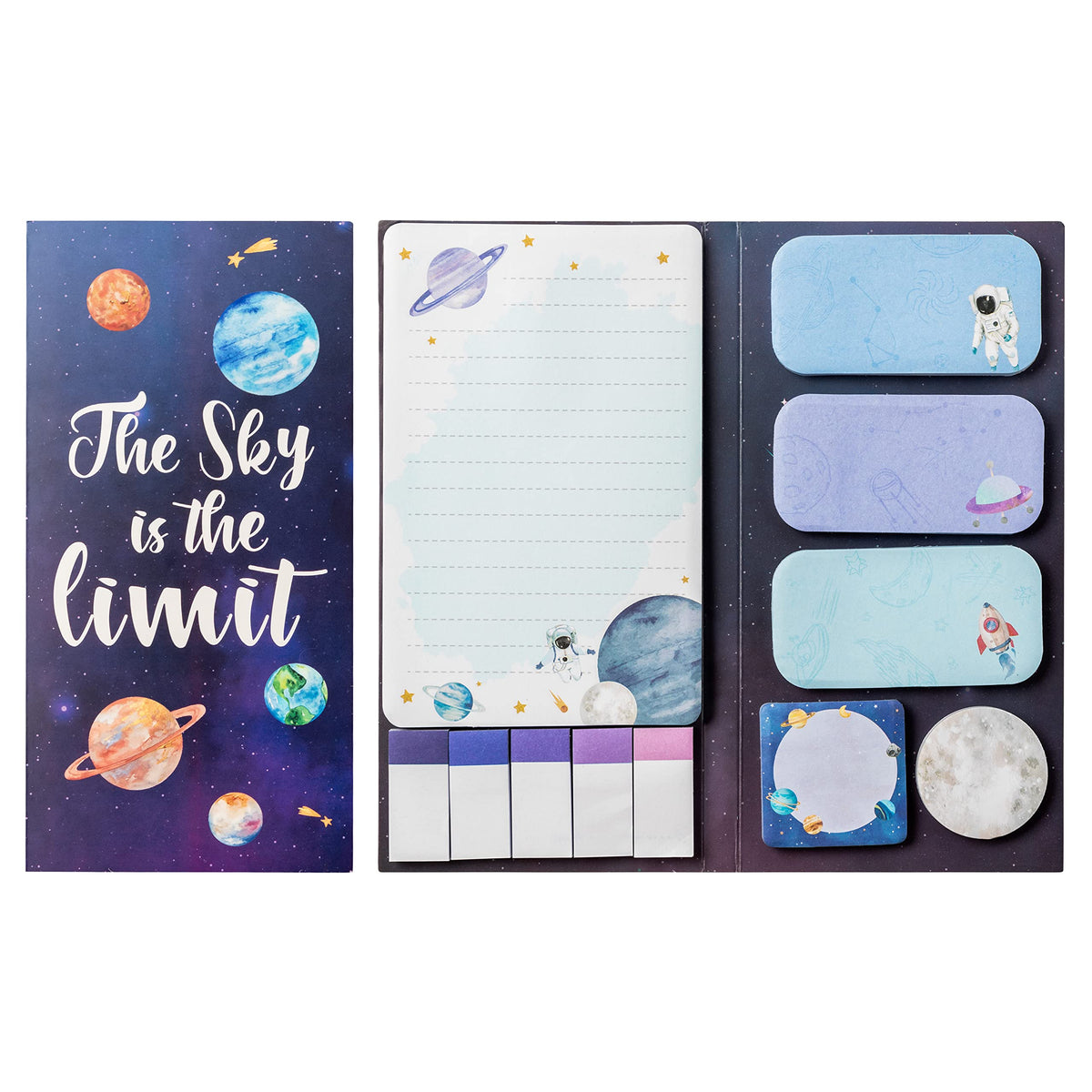Xqumoi Let Me Read in Peace Dark Romance Sticky Notes Set - 550 Sheets Rose Skull Self-Stick Note Pads Dark Romance Book Lovers Gift Divider Tabs Bundle Writing Memo Pad for Teens Adults