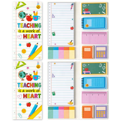 Xqumoi Let Me Read in Peace Dark Romance Sticky Notes Set - 550 Sheets Rose Skull Self-Stick Note Pads Dark Romance Book Lovers Gift Divider Tabs Bundle Writing Memo Pad for Teens Adults