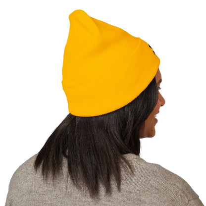 Embroidered 'Good Girls Read Bad Books' Cuffed Beanie