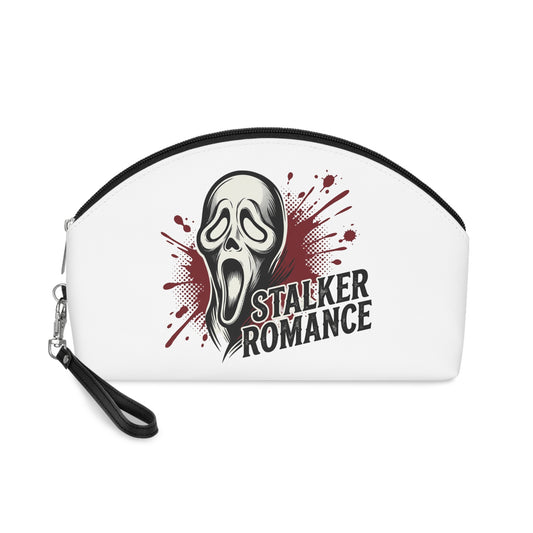 Makeup Bag – 'Stalker Romance' Horror Scream Cosmetic Pouch