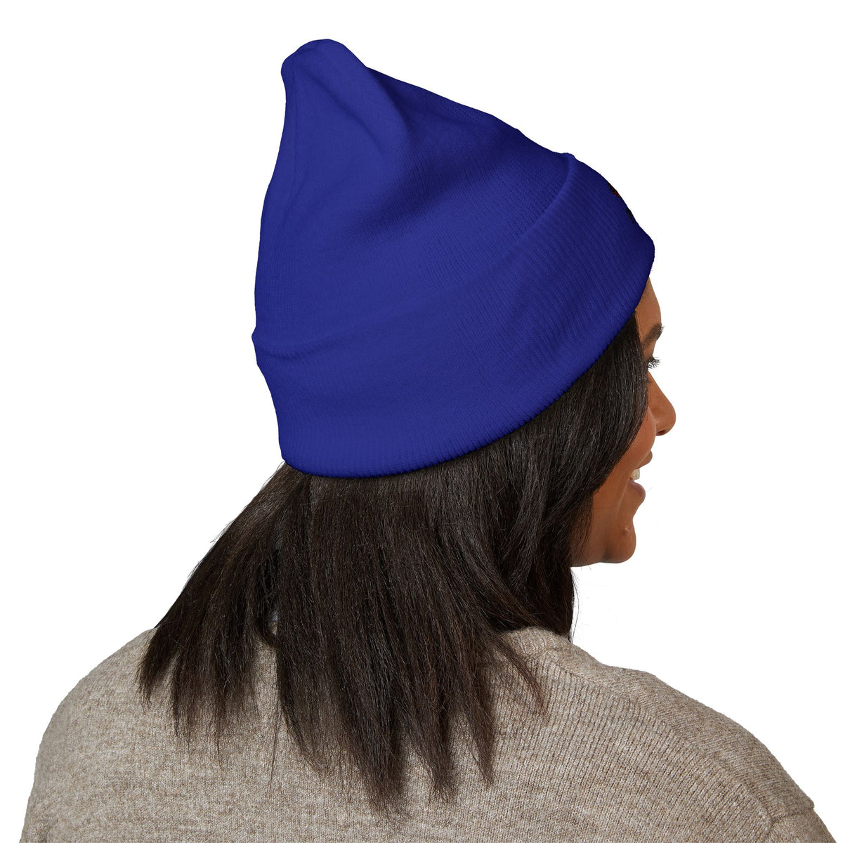 Embroidered 'Good Girls Read Bad Books' Cuffed Beanie