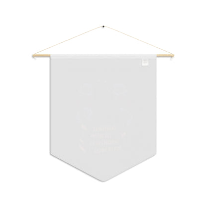 Gothic Black Cat Pennant