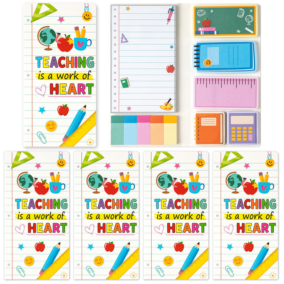 Xqumoi Let Me Read in Peace Dark Romance Sticky Notes Set - 550 Sheets Rose Skull Self-Stick Note Pads Dark Romance Book Lovers Gift Divider Tabs Bundle Writing Memo Pad for Teens Adults