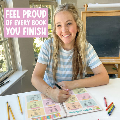 Reading Journal for Women - Book Journal Reading Log Spiral