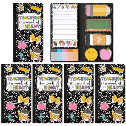 Xqumoi Let Me Read in Peace Dark Romance Sticky Notes Set - 550 Sheets Rose Skull Self-Stick Note Pads Dark Romance Book Lovers Gift Divider Tabs Bundle Writing Memo Pad for Teens Adults