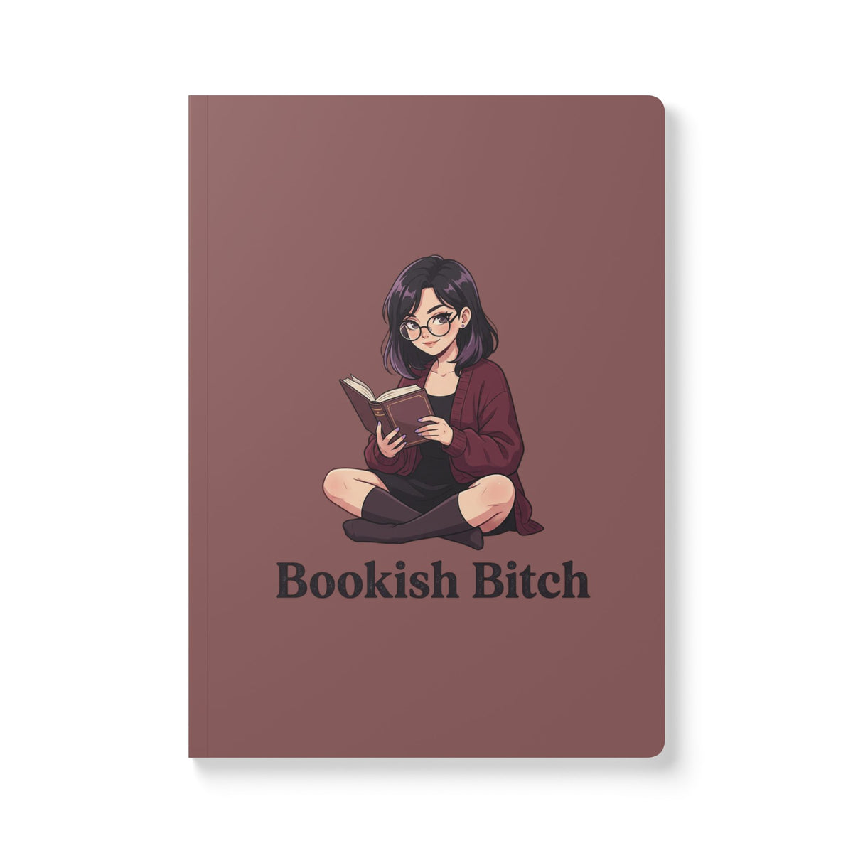 Bookish Bitch Softcover Journal — Cute Reading Notebook for Avid Book Lovers