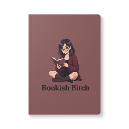 Bookish Bitch Softcover Journal — Cute Reading Notebook for Avid Book Lovers