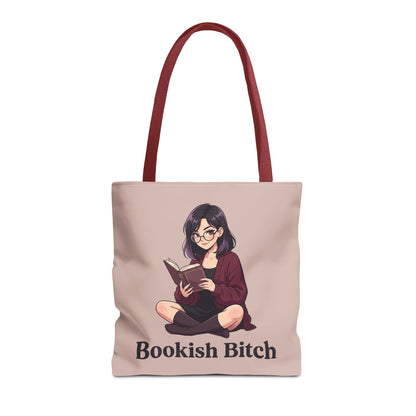 Bookish Bitch Tote Bag — Cute Reading Girl Literary Tote