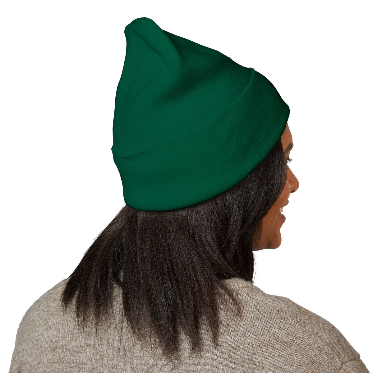 Embroidered 'Good Girls Read Bad Books' Cuffed Beanie